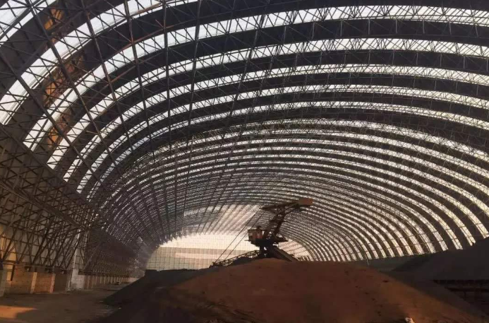 荥阳概述原料场封闭技术的特点和类型